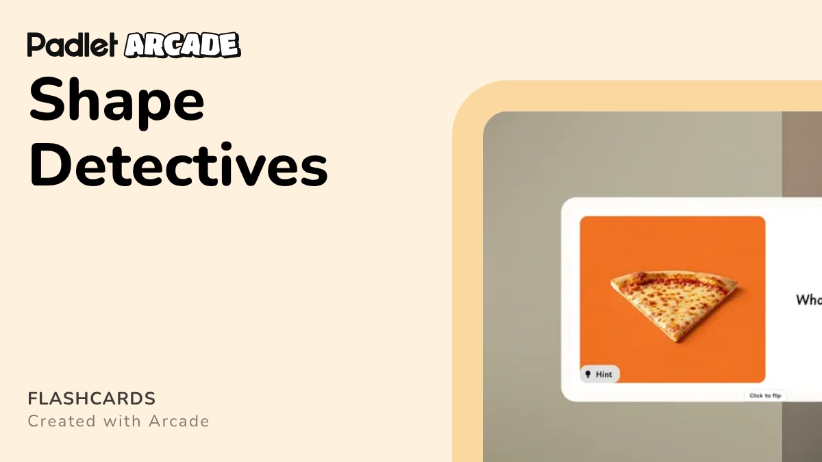 Shape Detectives | Arcade