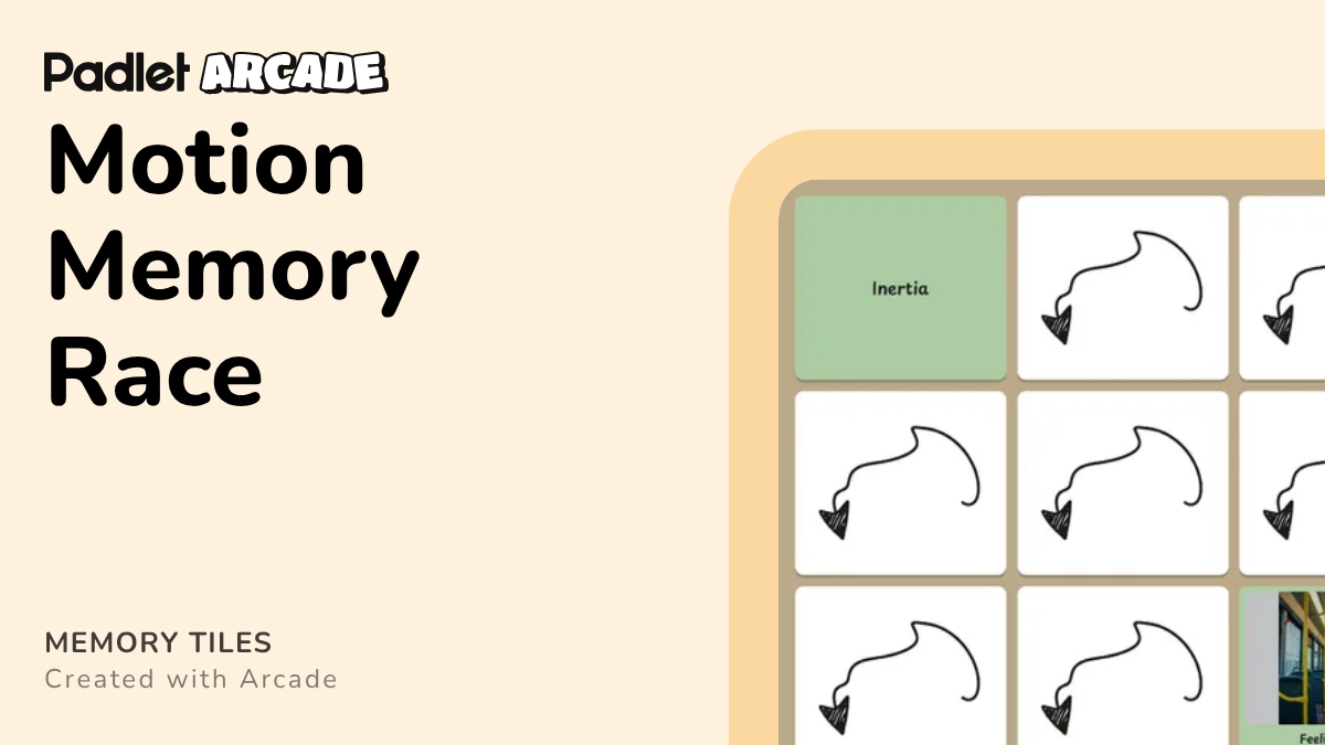Motion Memory Race | Arcade