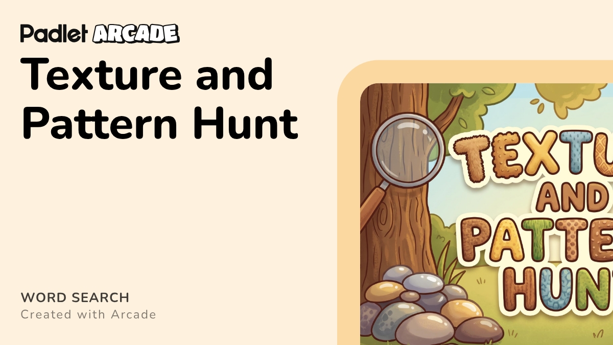 Texture and Pattern Hunt | Arcade