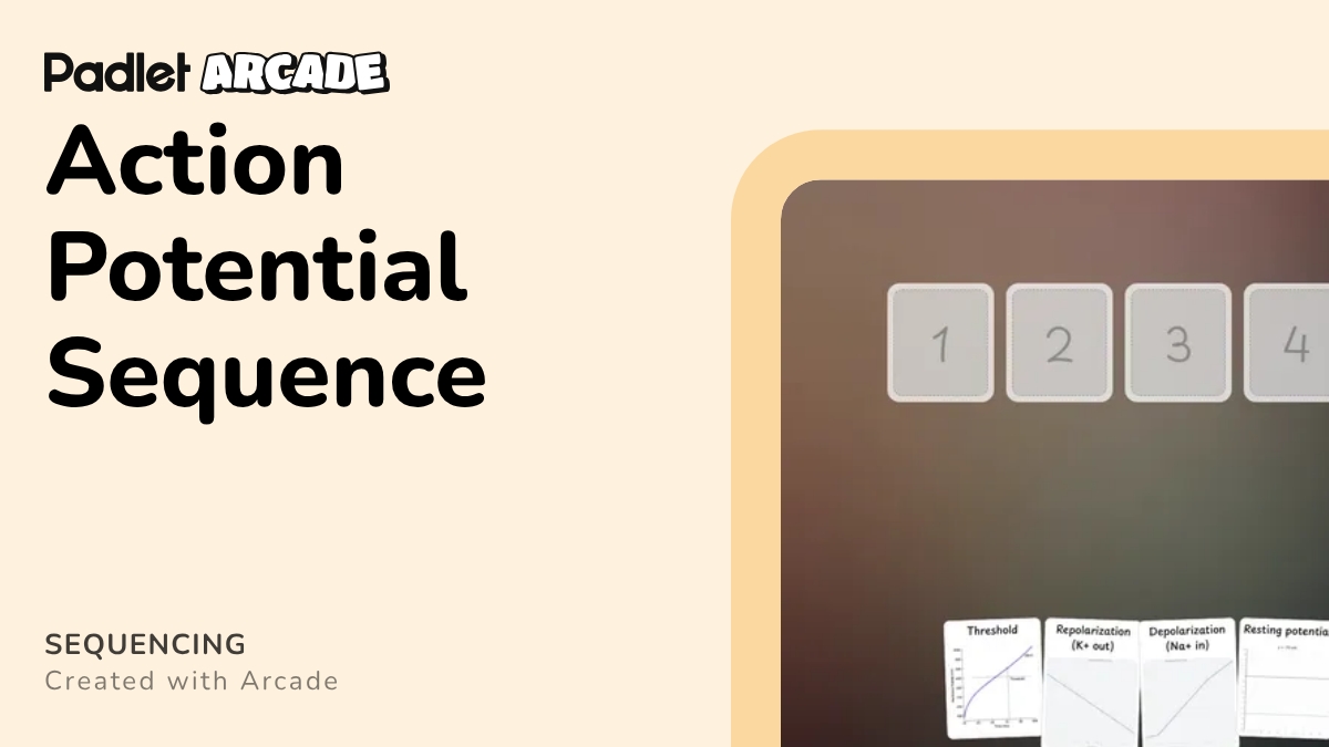 Action Potential Sequence | Arcade