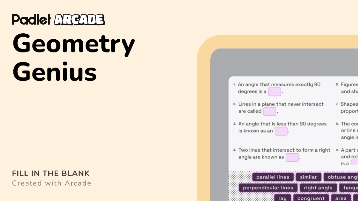 Geometry Genius | Arcade