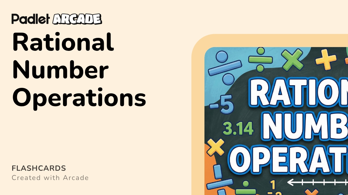 Rational Number Operations | Arcade