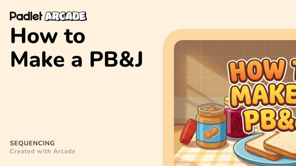 How to Make a PB&J | Arcade