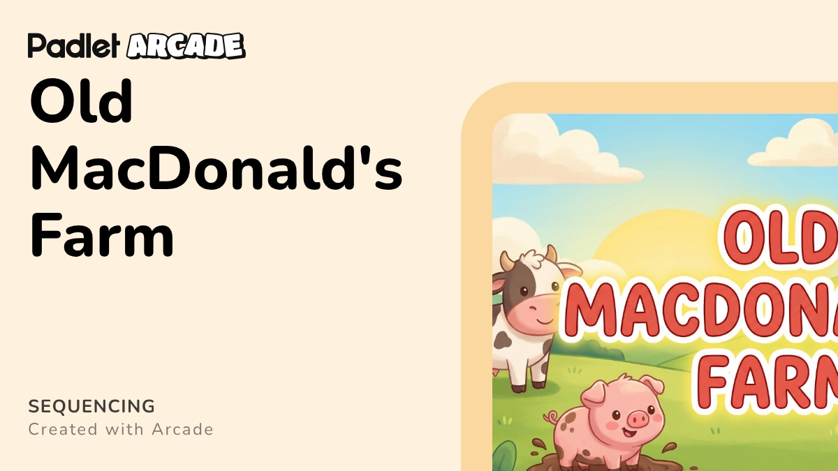 Old MacDonald's Farm | Arcade