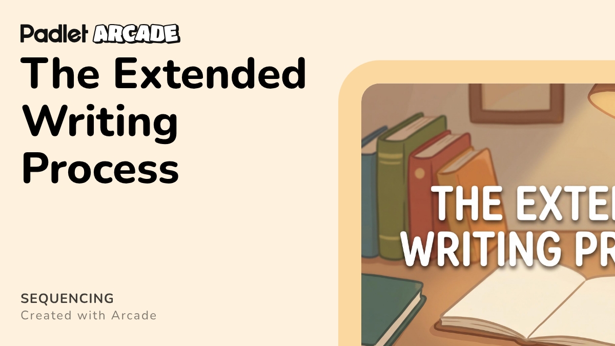 The Extended Writing Process | Arcade